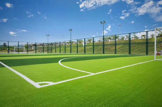 LvYin Soccer Artificial Grass 50mm SBR Latex Fake Grass Football Pitch